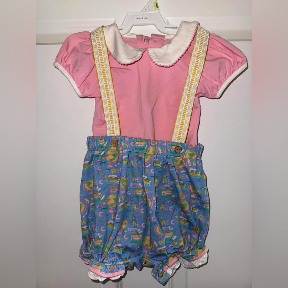 Love and grow back to school suspender set